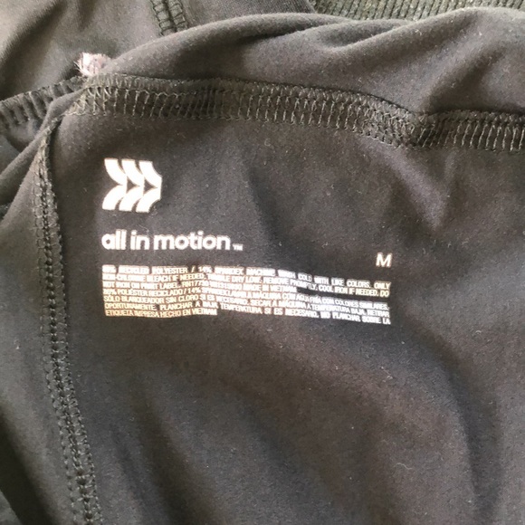 Mens lightweight sweat pants. Size M. Black. - Picture 2 of 2